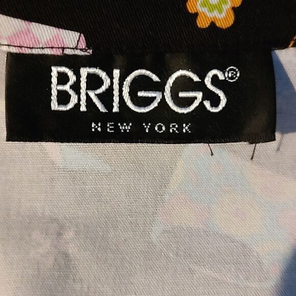 Briggs black stretch  blazer with purses and shoes as the print Sz 12 - Picture 5 of 6